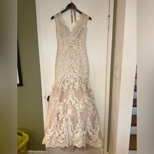 Allure Bridals Ivory Lace Gown